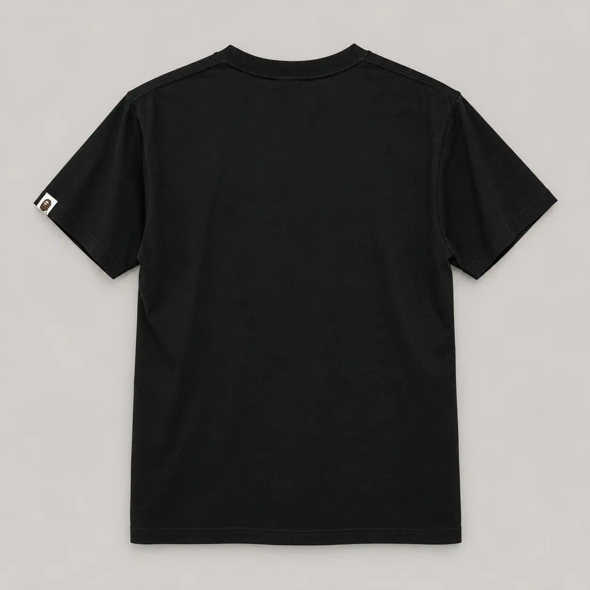 Bape Busy Works Tee Black back studio view