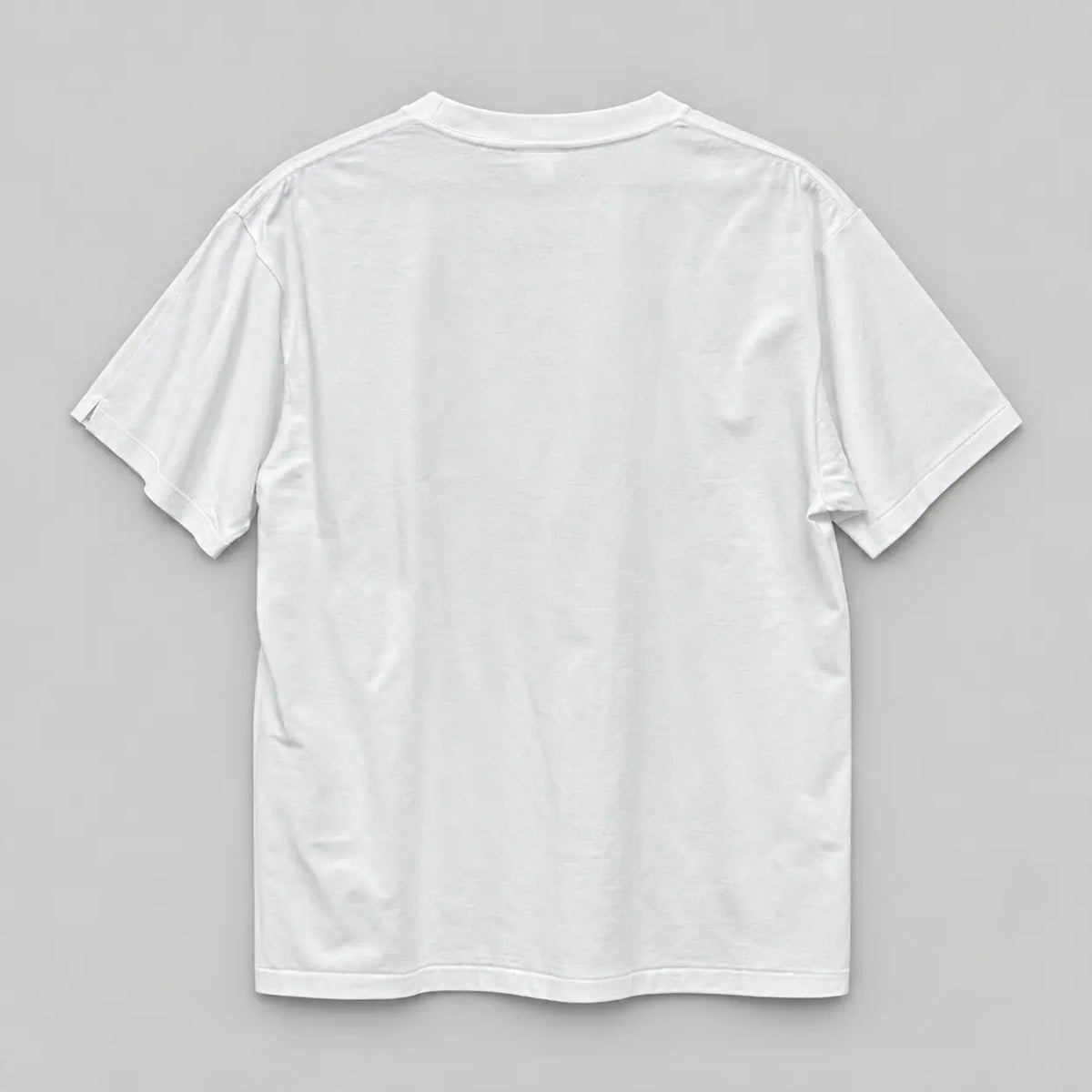 Bape Busy Works Tee White back studio view