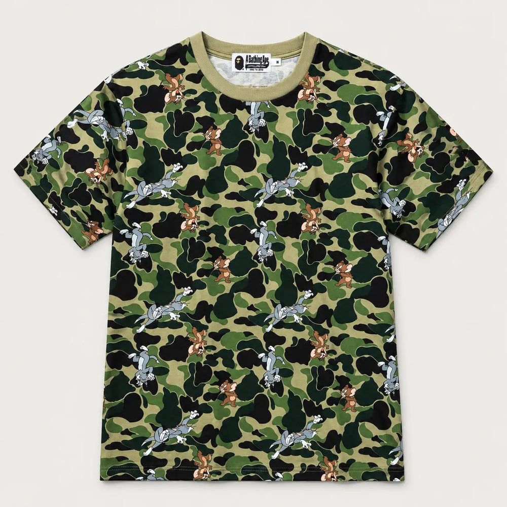 Bape Tom and Jerry Camo Tee