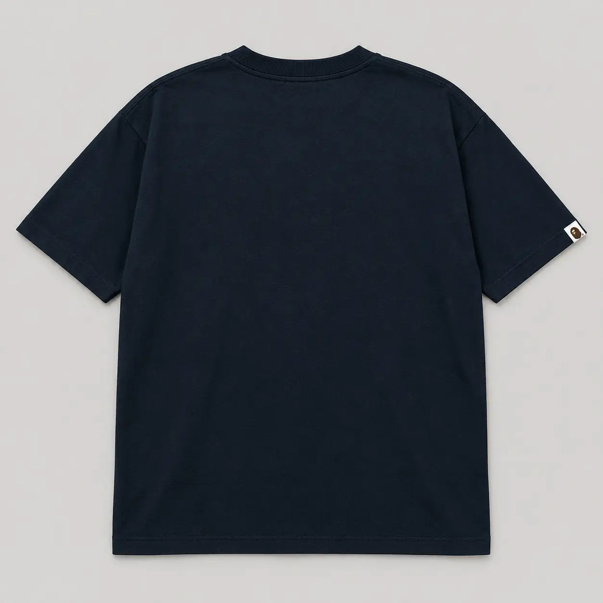 Bape x DC Superman Tee Black back studio view