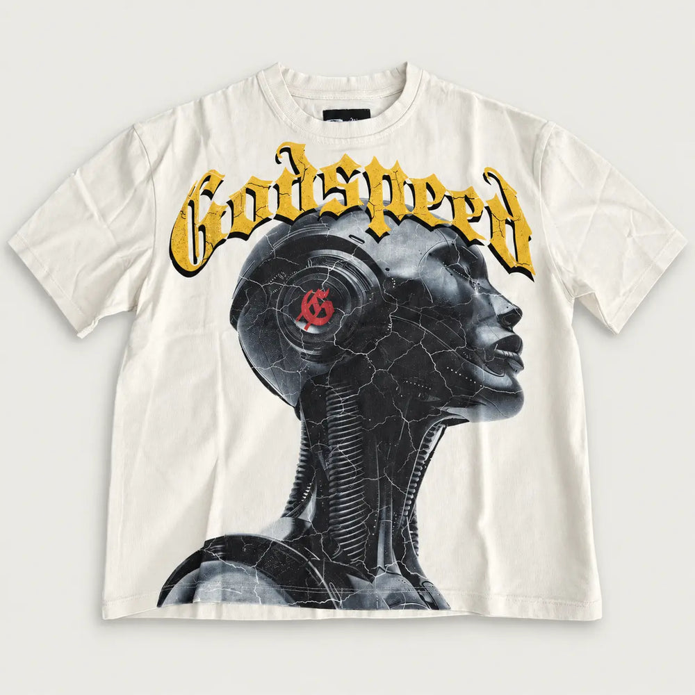 Godspeed Out Of Many One Tee White