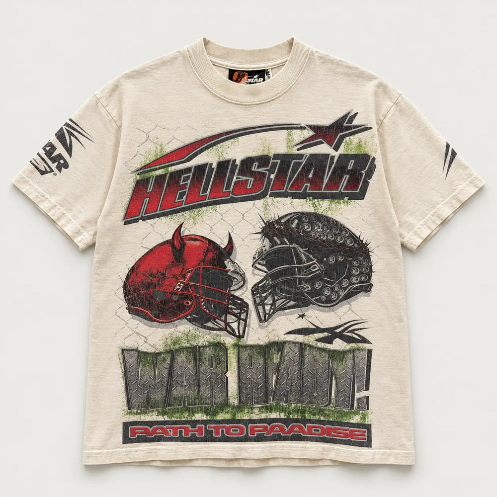 Hellstar Helmet Tee White