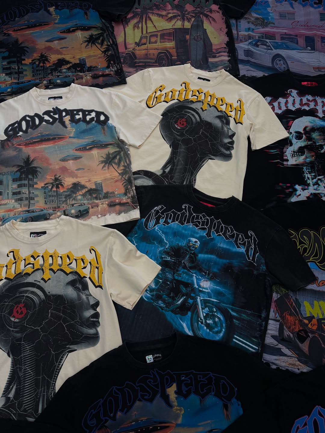 Godspeed graphic shirt collection